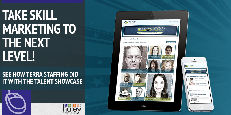 Terra Staffing website case study
