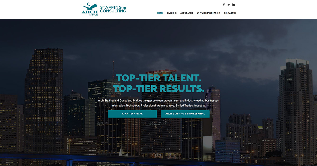 Arch Website Featured Image
