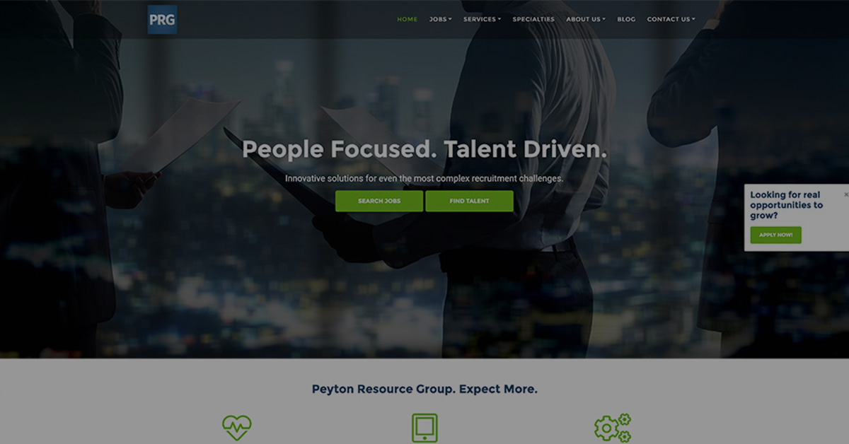 Petyon Resource Group Website Screenshot