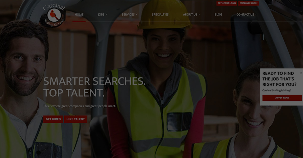 Cardinal Staffing Website