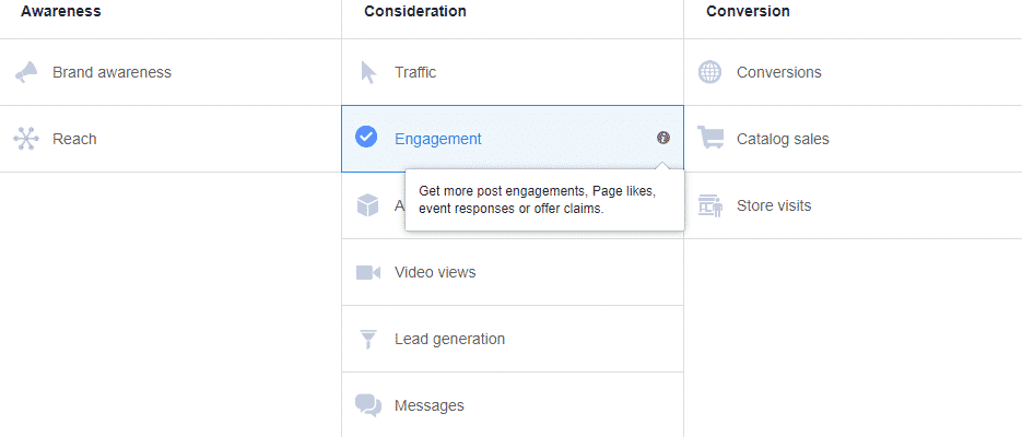 facebook-engagement-marketing-objective