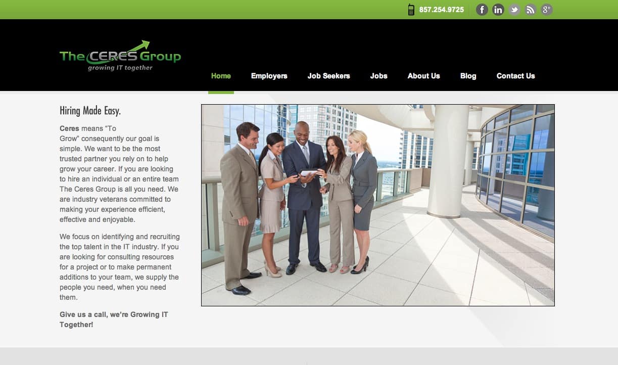 Ceres Group Website