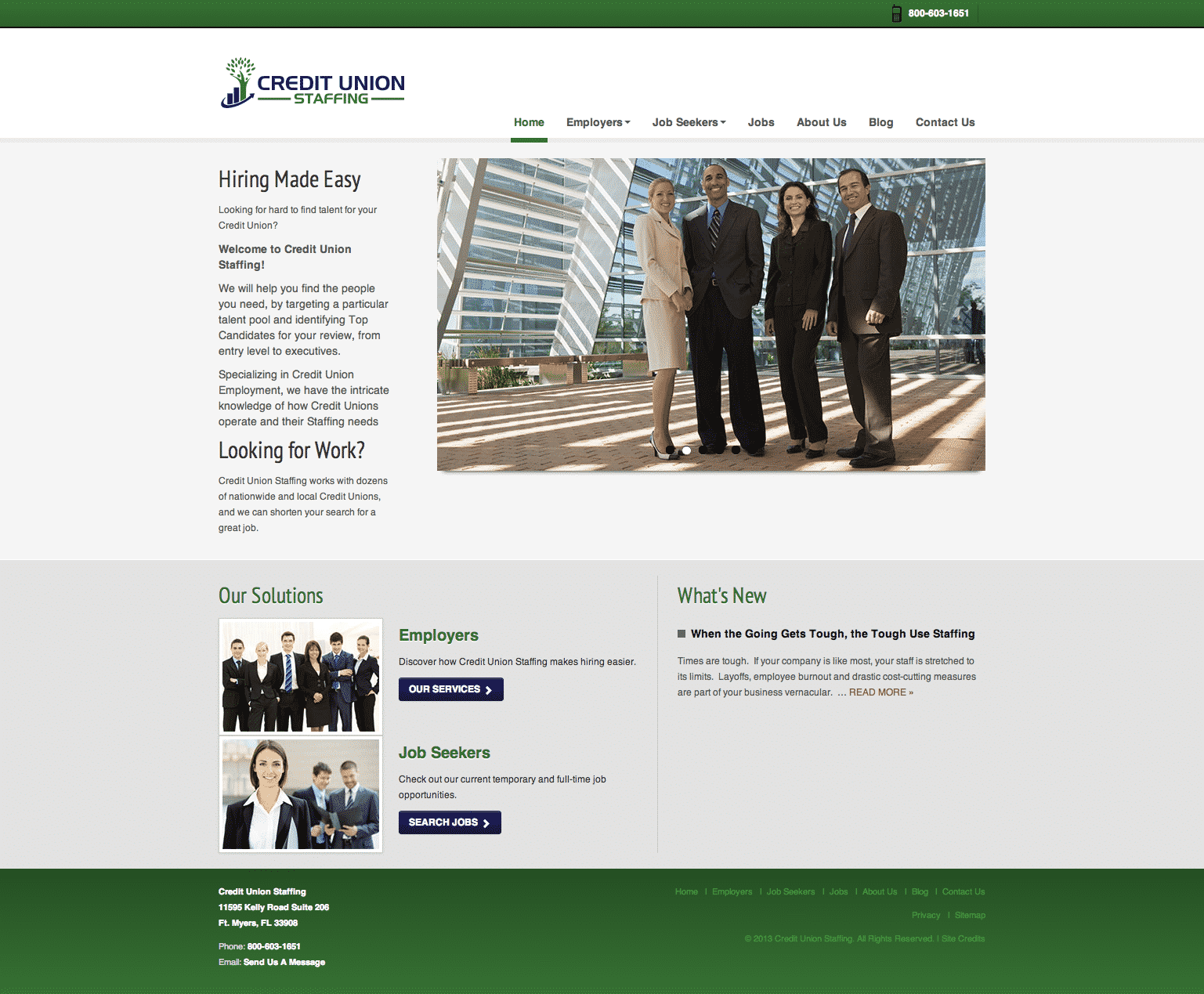 Credit Union Staffing