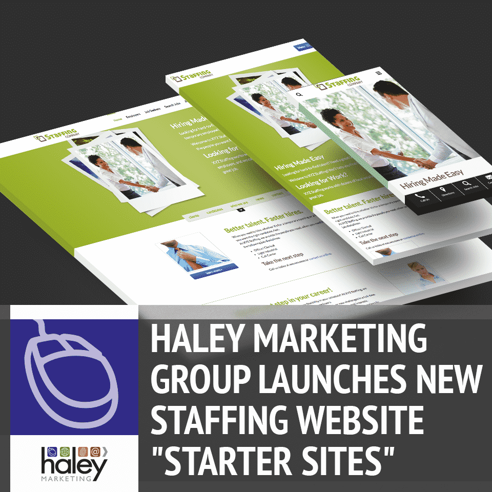 Haley Marketing staffing websites