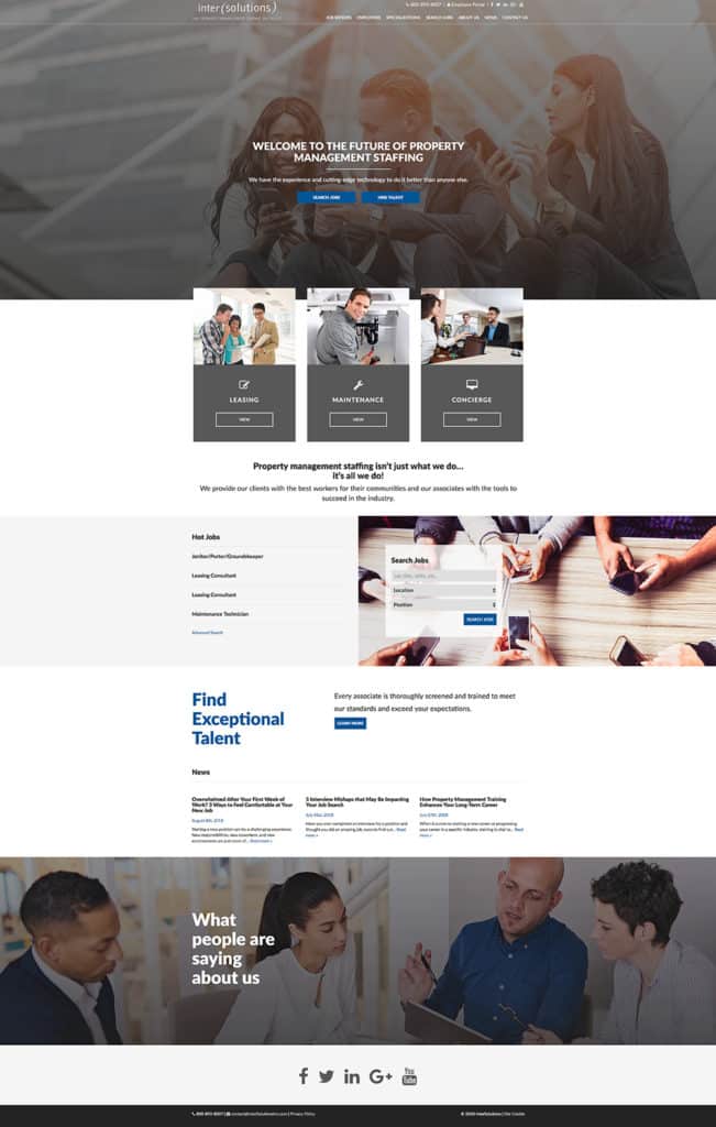 Intersolutions Website