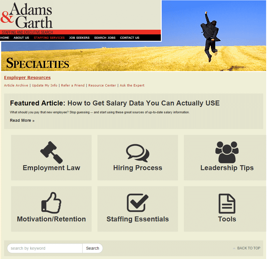 Staffing Resource Center