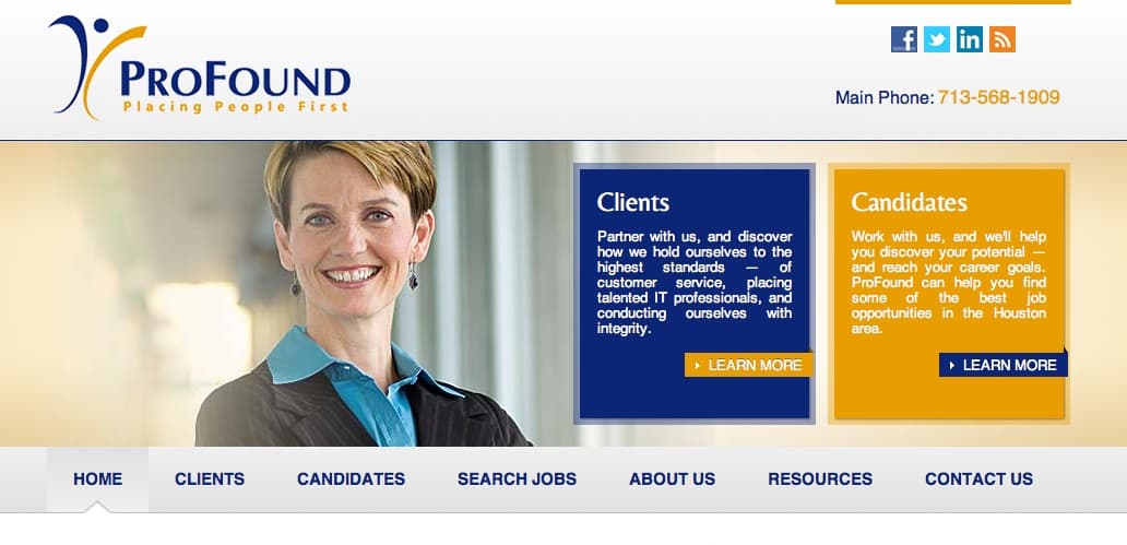 Profound Website