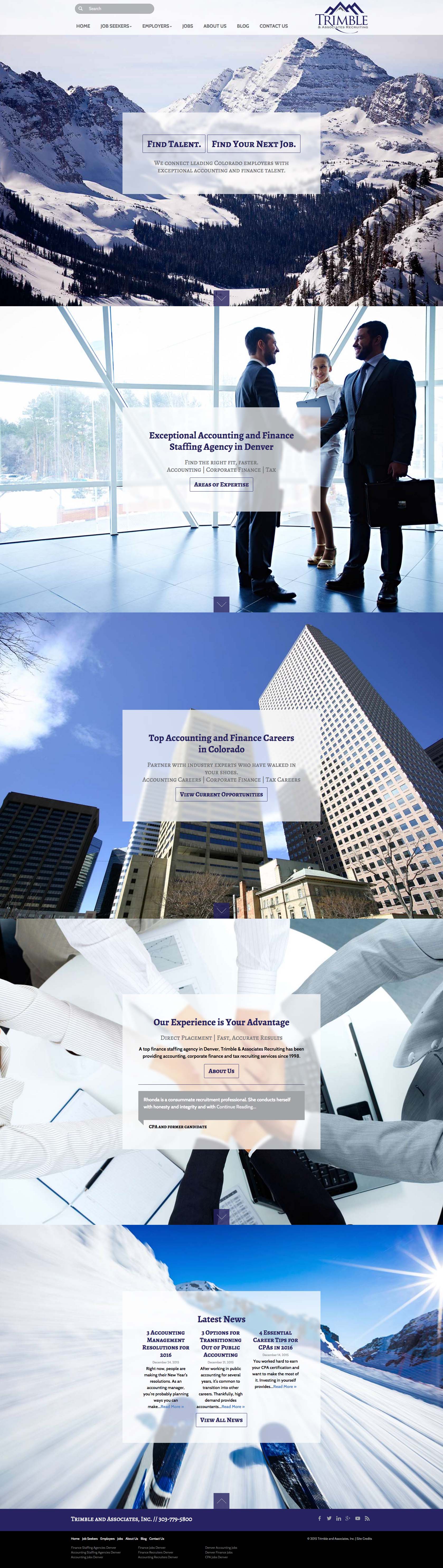 Trimble-staffing-website