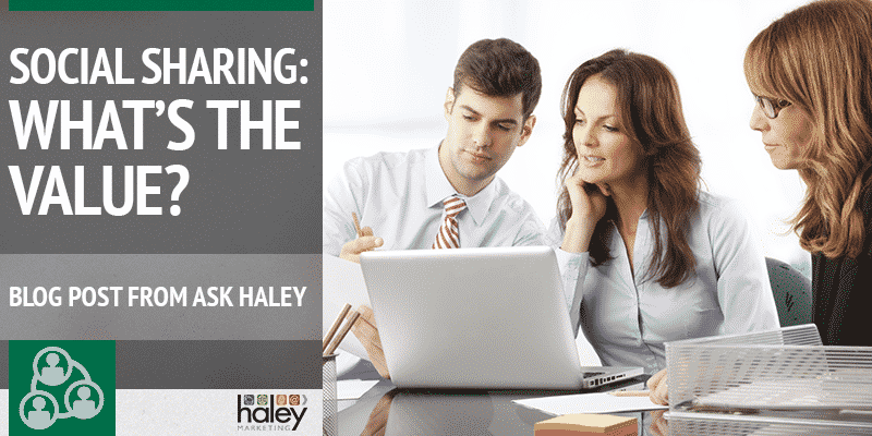 Social Sharing value
