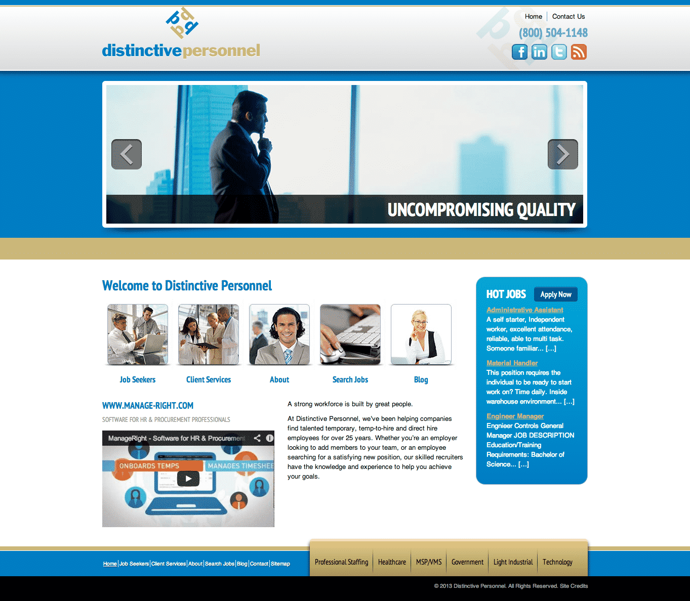 disrinctive personnel