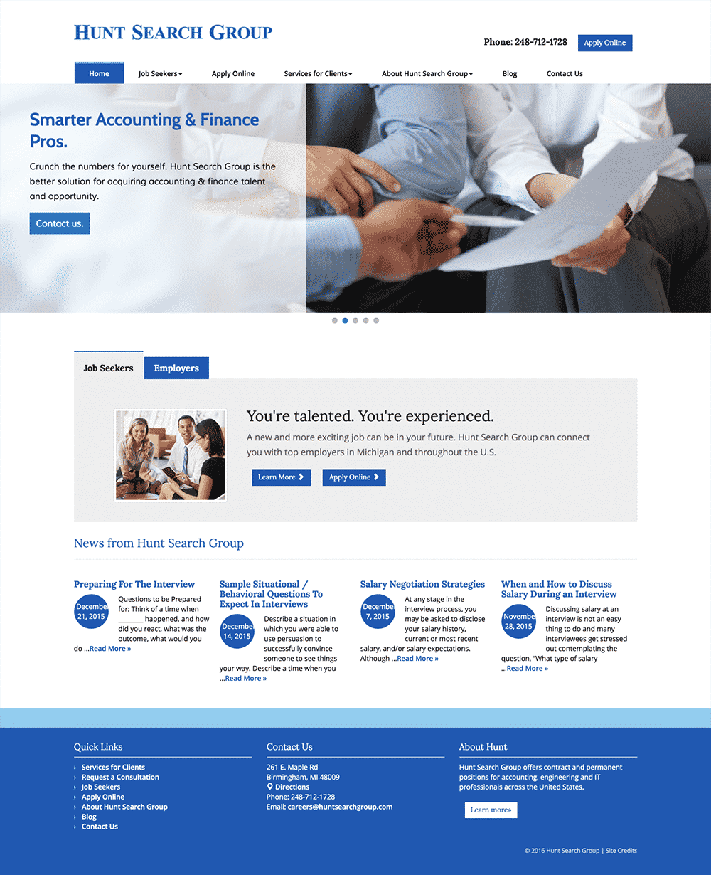 hunt-search-staffing-website