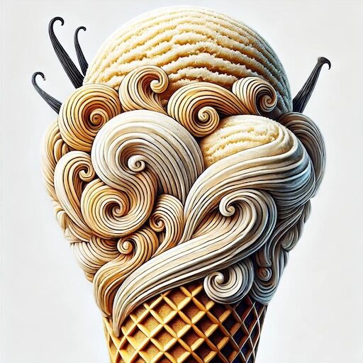 vanilla ice cream
