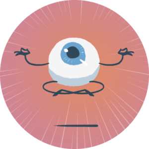 Simple happy eye