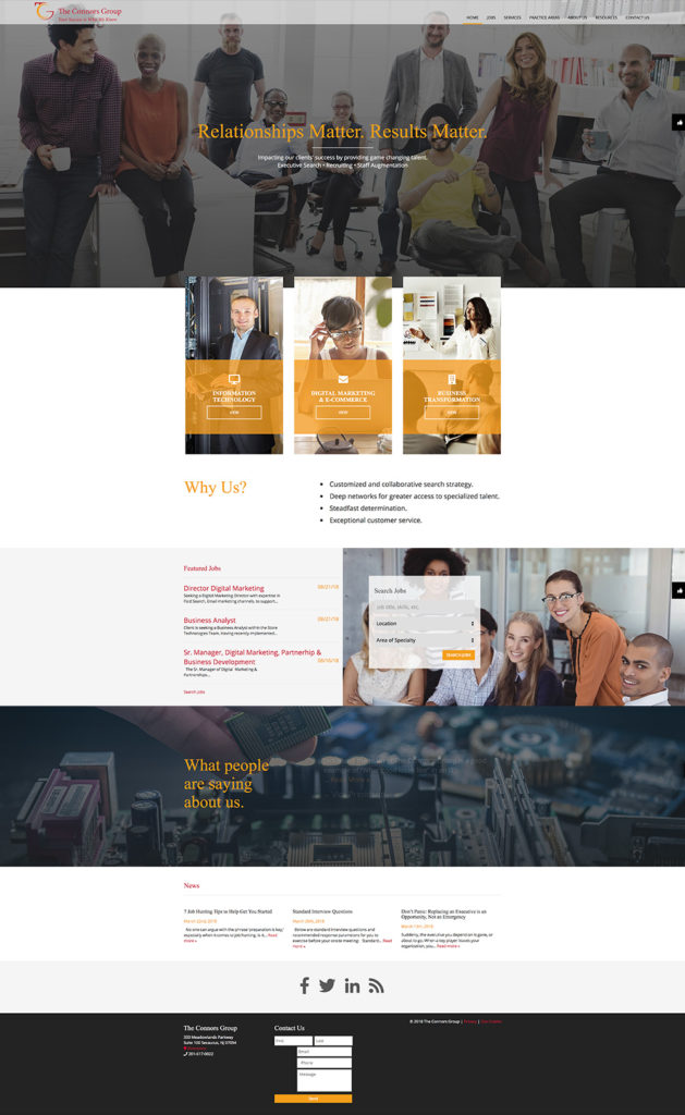 The Connors Group Website