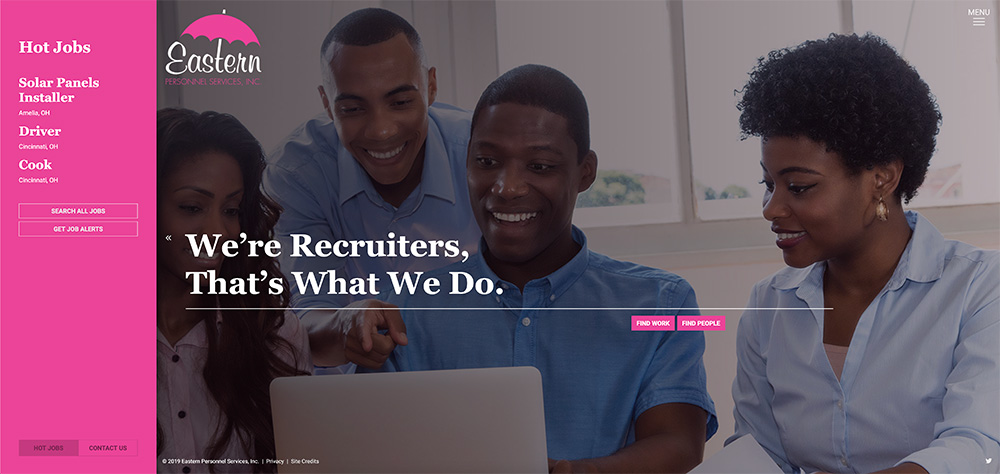 Eastern Personnel Website