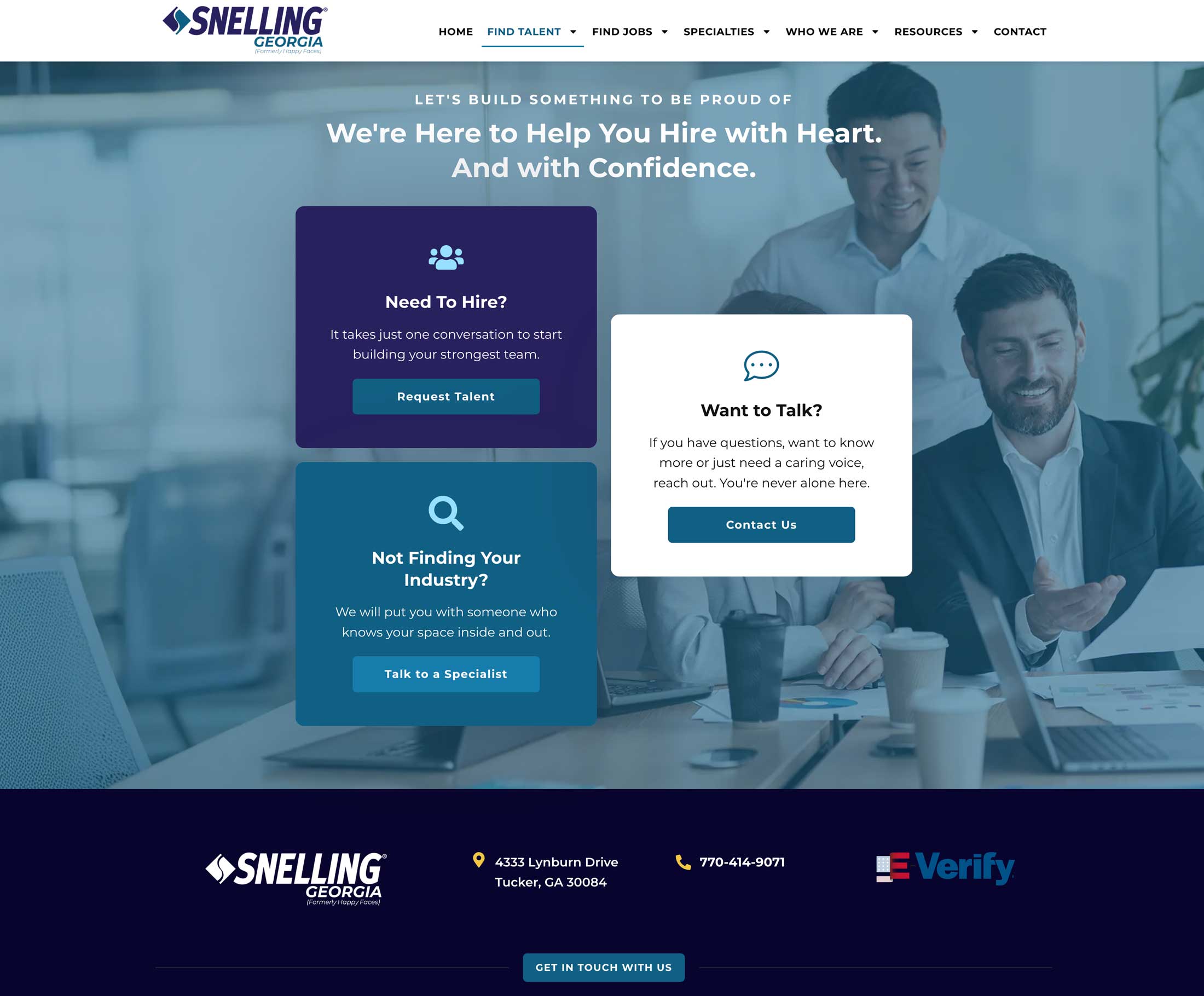 Snelling Georgia website