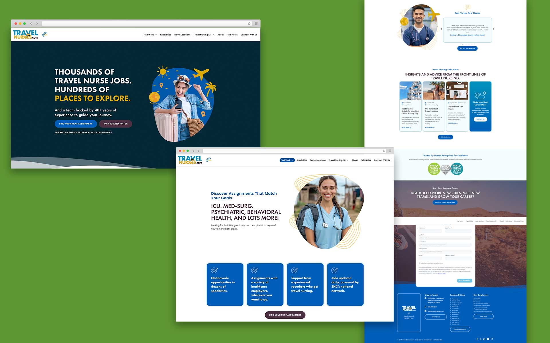 TravelNurses.com website